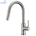 Aquacubic CUPC Certified Touch switch Kitchen Faucet, Pull Down Faucet with Pull Out Sprayer